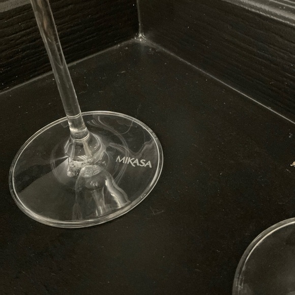 Mikasa cheers balloon red wine glasses set of 3 - Picture 5 of 8